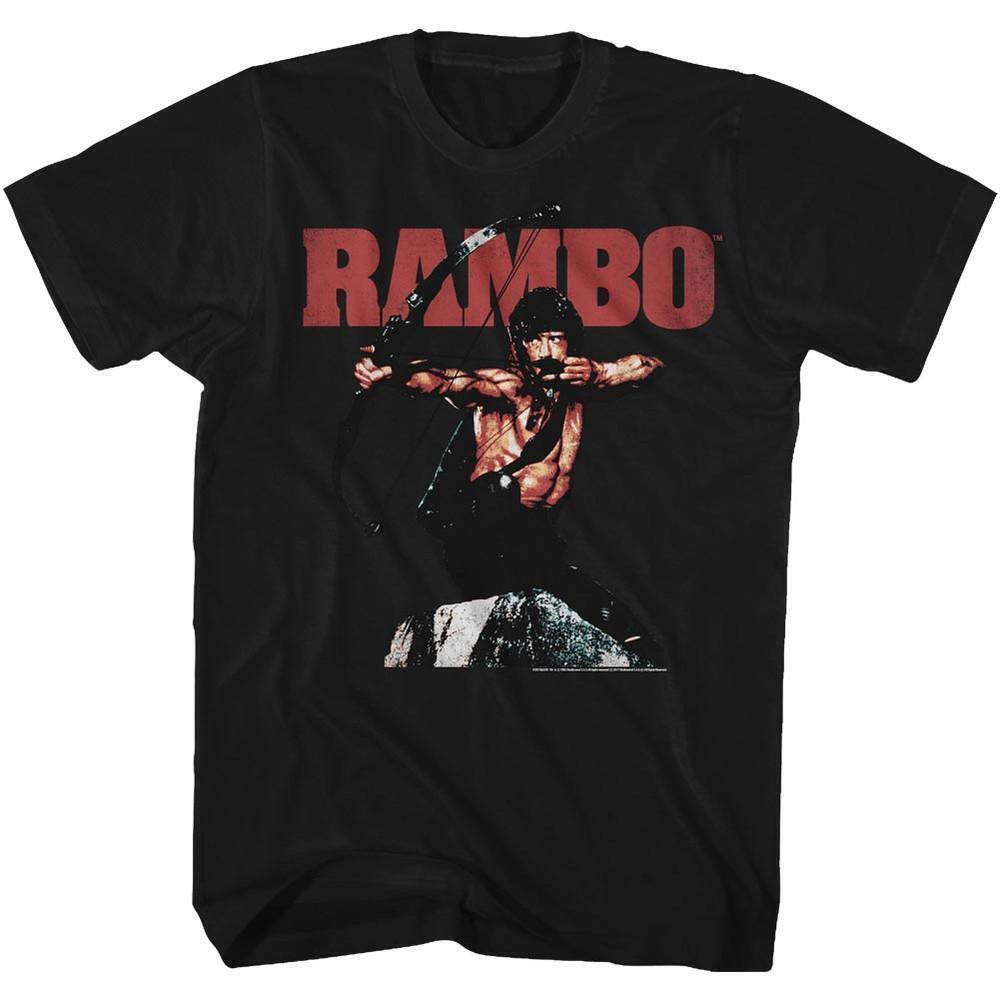 Rambo Rambow Black Adult T Shirt